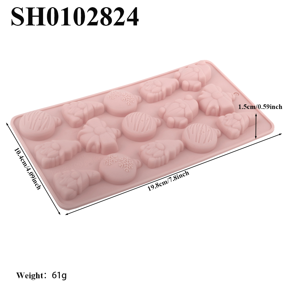 Christmas Element Silicone Cho - Kitchen Baking Gifts ulasan dan harga