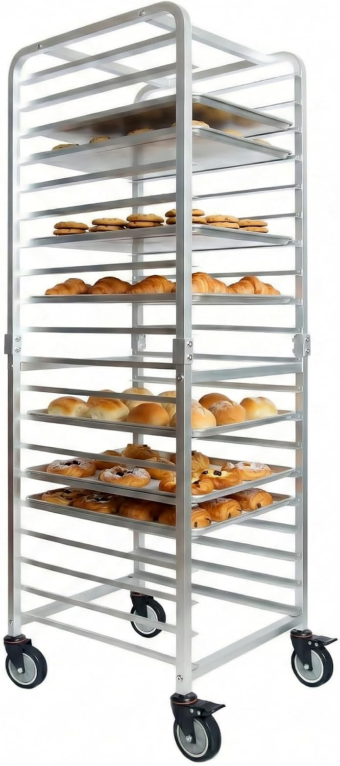 Commercial 20 Tier Stainless S - Kitchen Baking Pan ulasan dan harga