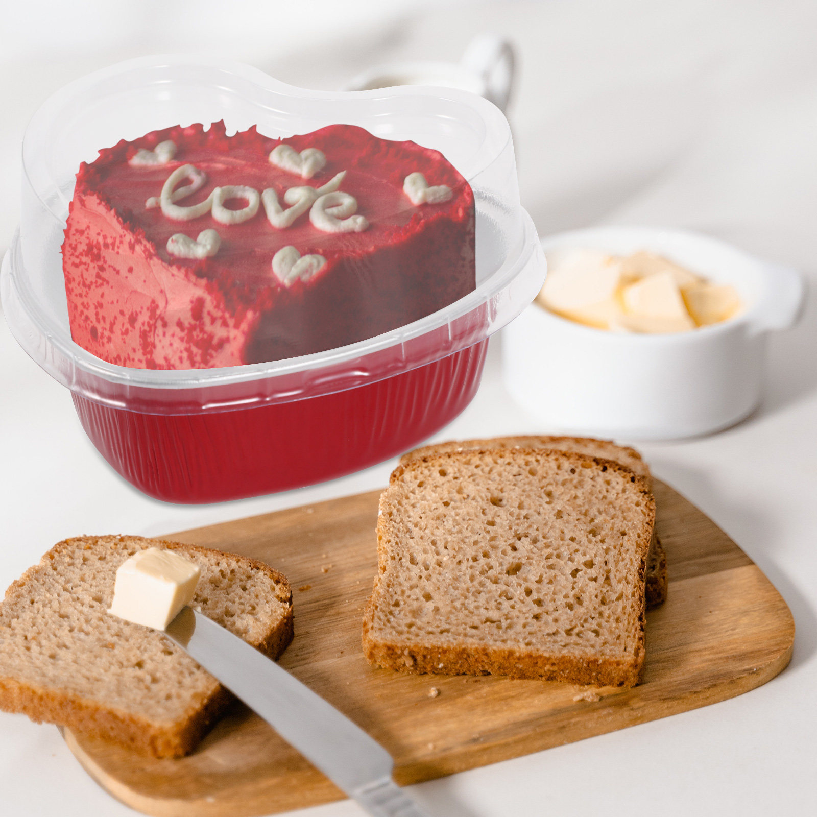 20Sets Aluminum Foil Heart Sha - Kitchen Baking Pan ulasan dan harga