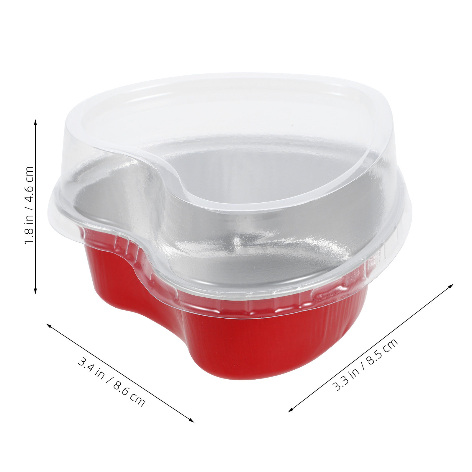 20Sets Aluminum Foil Heart Sha - Kitchen Baking Pan ulasan dan harga