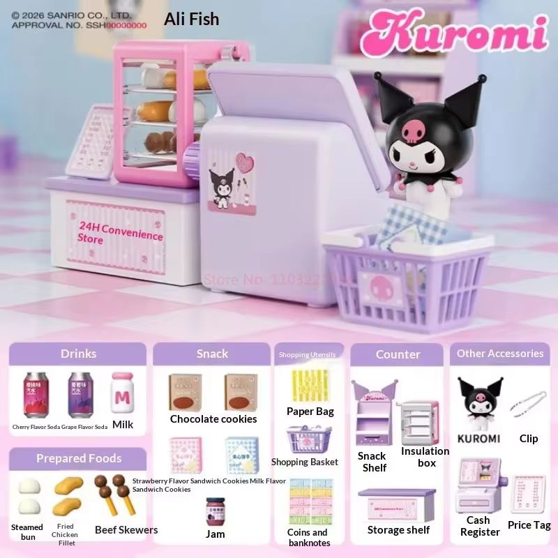 Sanrio All Kitchen Series Blin - Miniature Baking Kitchen ulasan dan harga