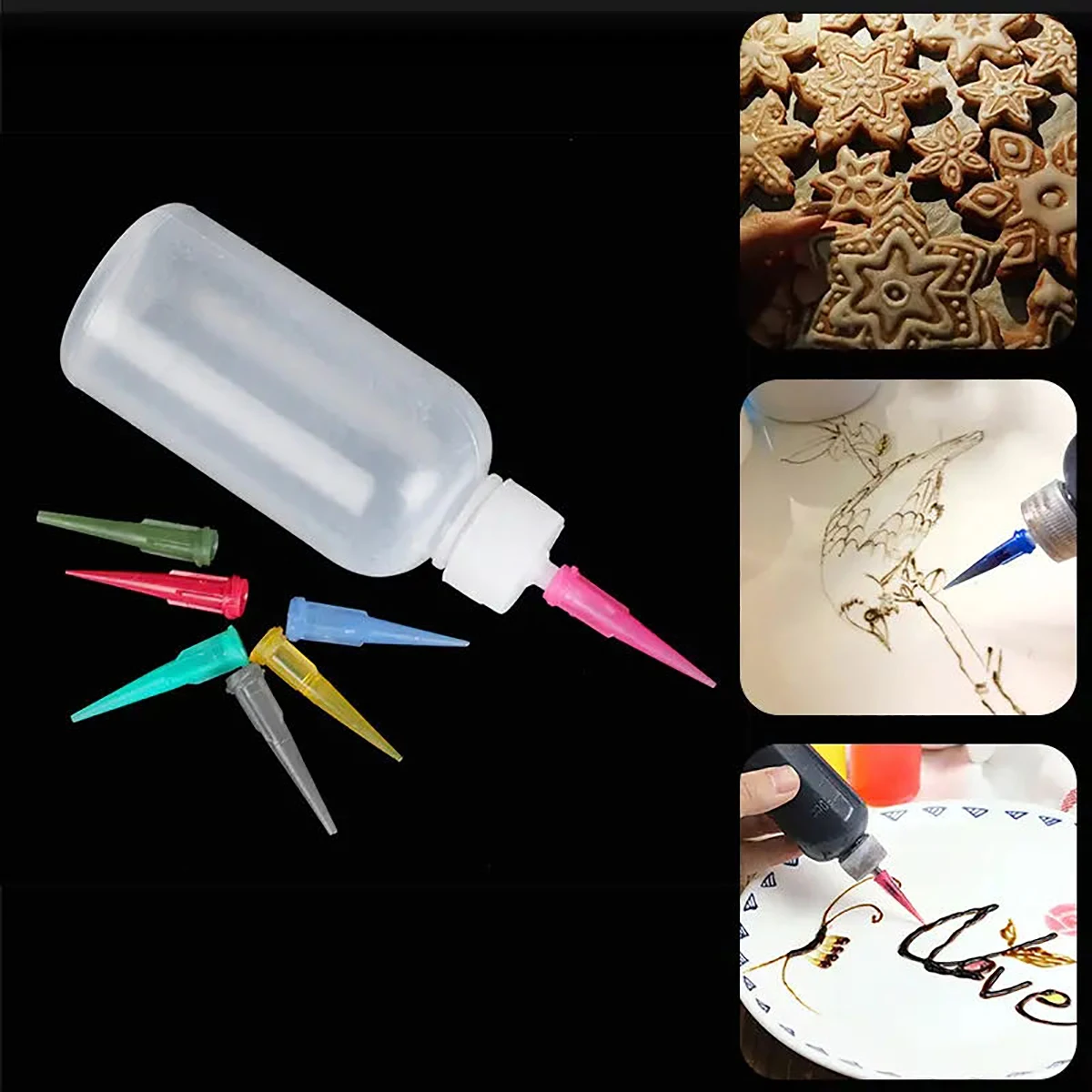 Cream Jam Painting Squeeze Bot - Kitchen Baking Drawing ulasan dan harga