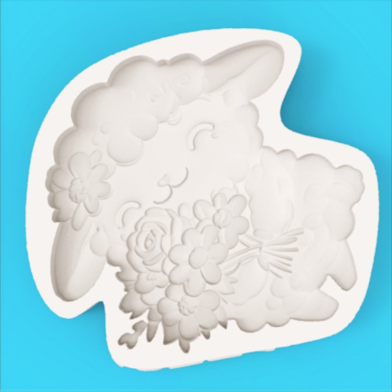 Healing-Themed Ranch Bouquet L - Silicone Cake Mold ulasan dan harga
