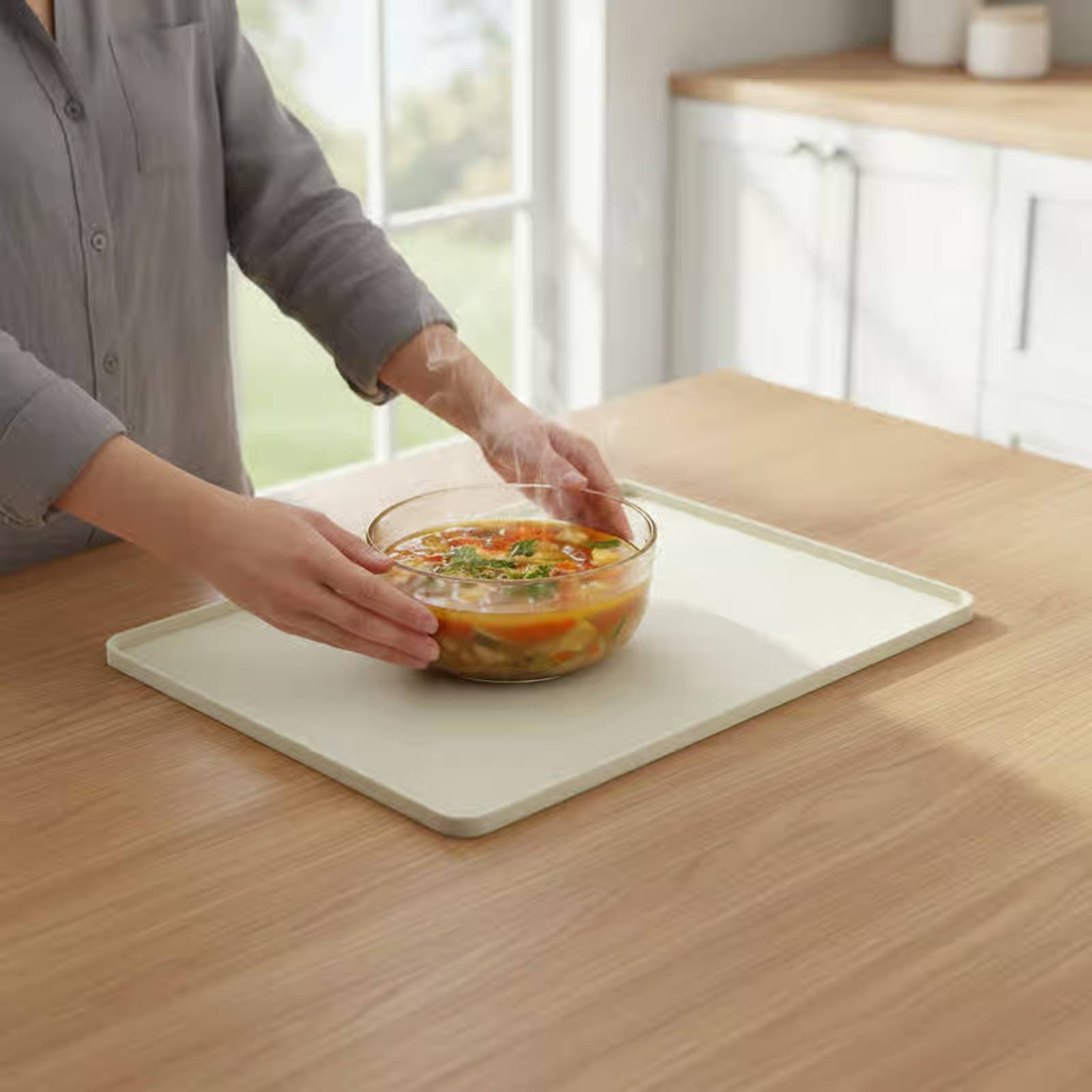 Silicone Microwave Top Mat Fle - Kitchen Appliances For Baking ulasan dan harga